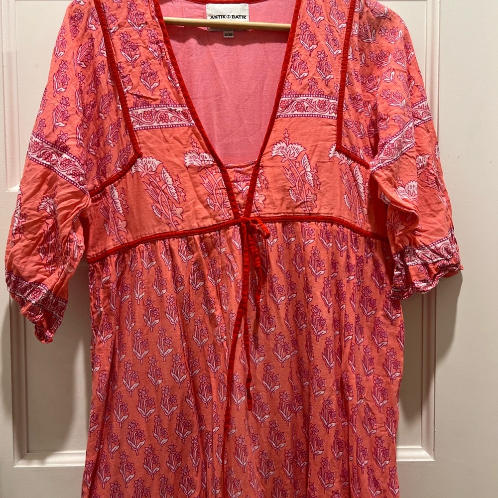 Antik Batik Pink/CoralMaxi Dress